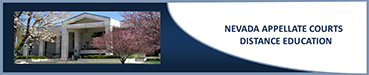 Nevada Judicial Education Distance Learning Portal